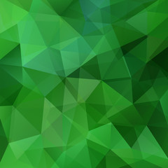 Fototapeta na wymiar Background of geometric shapes. Green mosaic pattern. Vector EPS 10. Vector illustration