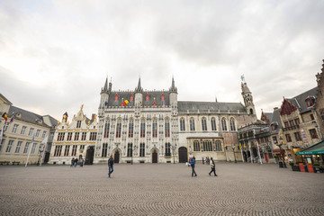Fototapeta premium Bruges City Hall