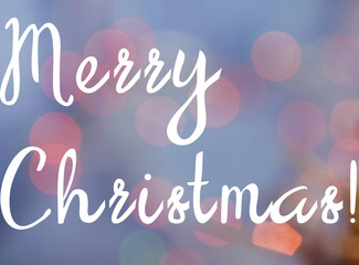 Greeting card. Merry Christmas and Happy New Year!