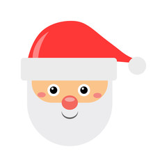 Santa Claus flat icon