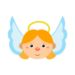 angel flat icon