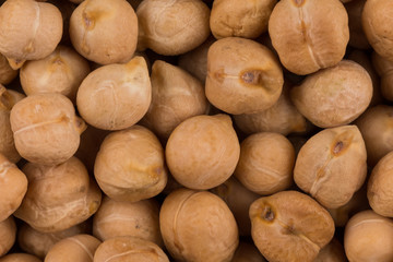 chick pea as background