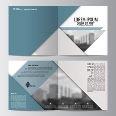 Abstract flyer design background. Brochure template.