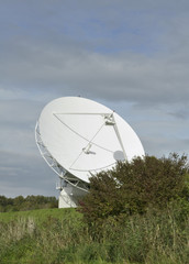 former Cold War listening station radar antenna near Rheinhausen in Baden Germany 