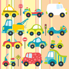 pattern car