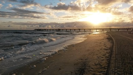 Sonnenaufgang an der Ostsee