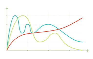 Business data market elements diagrams