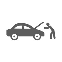 Car service illustration