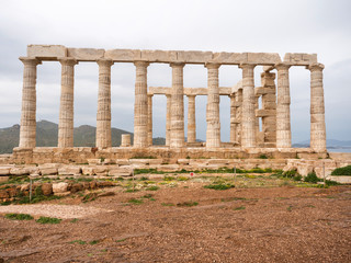 Fototapeta premium The Temple of Poseidon in Sounio