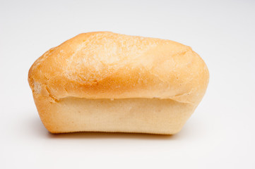 Loaf of white bread.