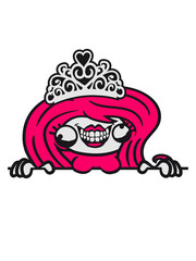 Wall, text, ugly, monster, girl, sexy, queen, princess, queen, crown, crown, cute, cute, sweet, face, comic, cartoon, design, crazy, crazy, crazy, confused, silly, silly comical