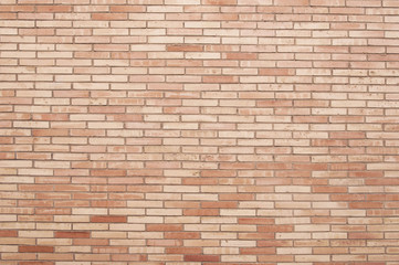 Old red brick wall  background texture