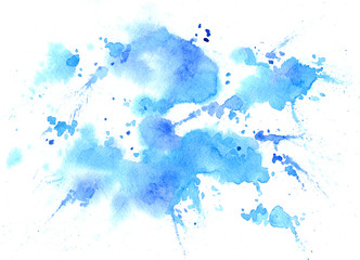 Watercolor texture of stains