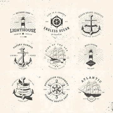 sail logo set