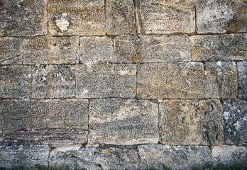 Old stone wall. Perfect for background