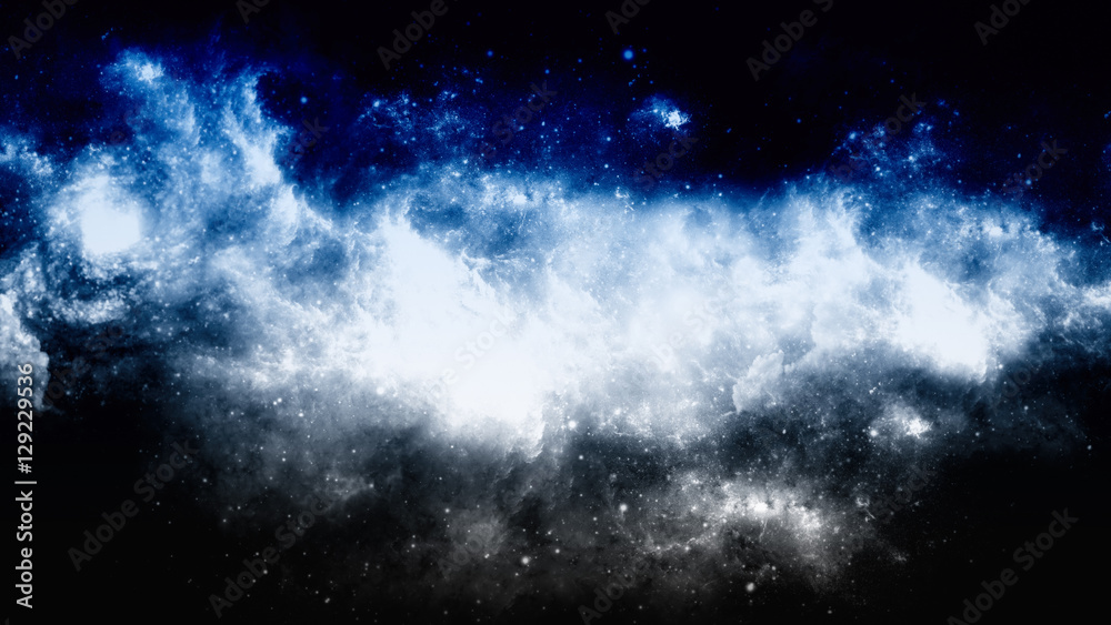 Canvas Prints nebula and galaxy./ universe filled with stars.
