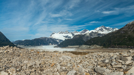 Fototapeta na wymiar Glacier Exploradores, Carretera Austral, Chile