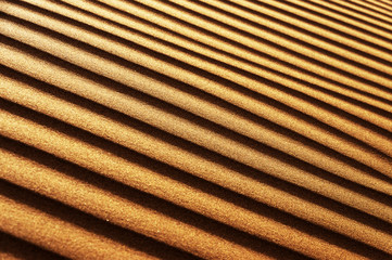 Sand dunes in Sahara Desert, Africa