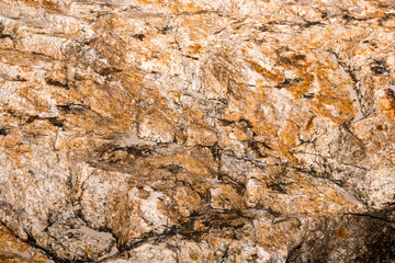 rock pattern background from sea in natural or park