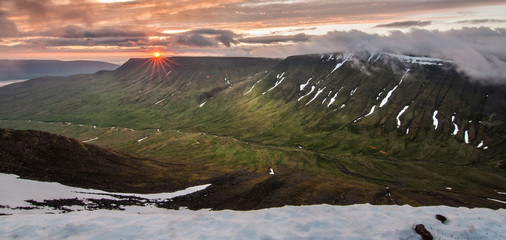 Mount Esja near Reykjavík, Iceland