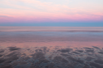 Bamburgh beach Sunset