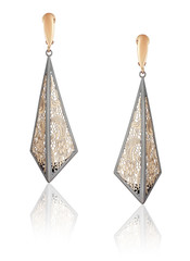 fashion gold earrings