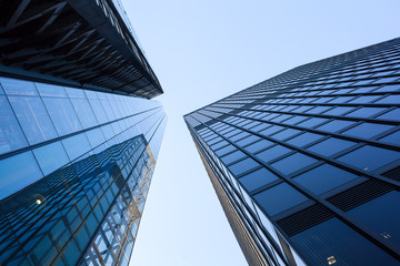 Fototapeta na wymiar Modern skyscraper Building in London
