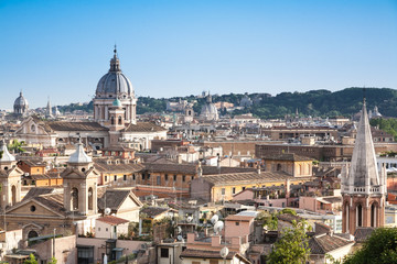 Fototapeta na wymiar Horizon of Rome, Italy