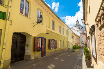 Fototapeta na wymiar Vilnius old town