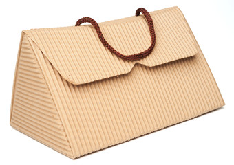 Bag (box) made of corrugated cardboard