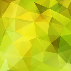 Abstract polygonal vector background. Green geometric vector illustration. Creative design template.