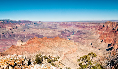 Fototapeta na wymiar scenic views of Grand Canyon National Park