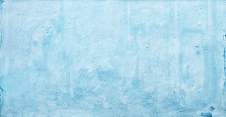 Blue grunge wall texture of old house