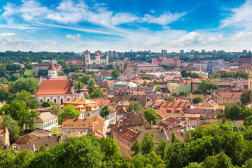Fototapeta premium Vilnius cityscape