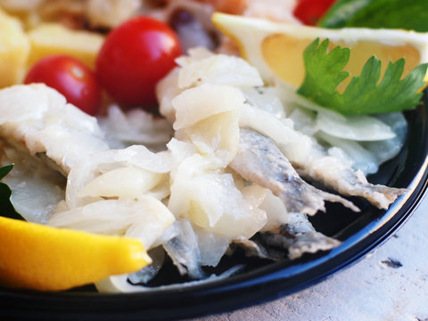 Italian food - Sarde in saor (Sardines with Onions), a traditional Venetian recipe