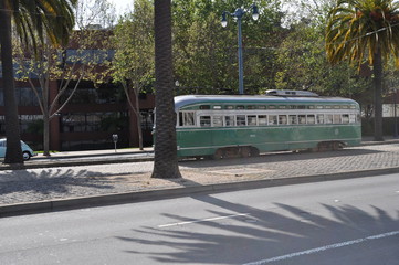 Tram in San Francisco