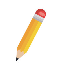 pencil school supply isolated icon vector illustration design