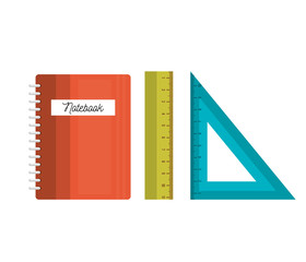 education set line icons vector illustration design