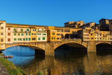 Fototapeta premium Ponte Vecchio in Florence, Italy