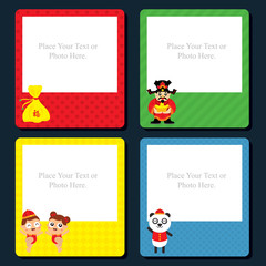 chinese new year photo frame