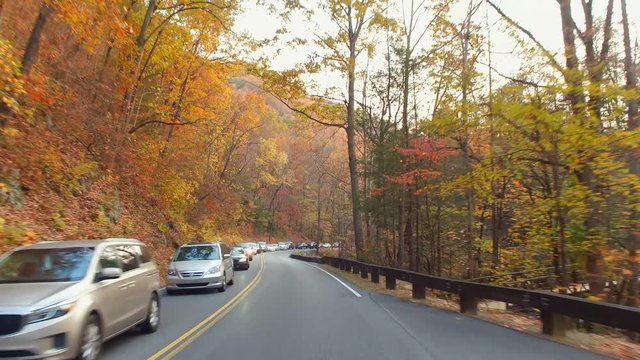 Entrance to the Great Smokey Mountains National Park
