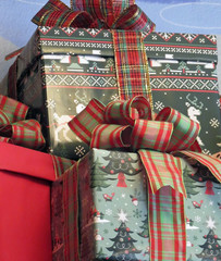 Christmas Gifts/Christmas Gifts stashed away for the Christmas Tree.