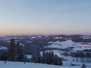 Fototapeta premium snow landscape winter