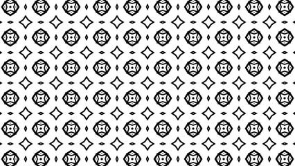 Ornament with elements of black and white colors. 16
