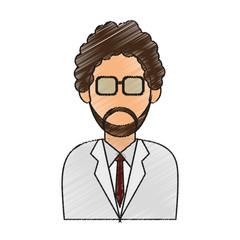 Doctor icon. Medical health care hospital and emergency theme. Isolated design. Vector illustration