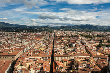 Obraz premium overview of florence