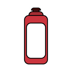 Hair cream icon. Hair salon supply utensil and barbershop theme. Isolated design. Vector illustration