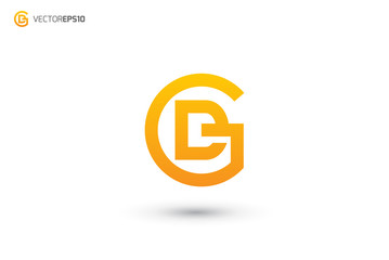 Obraz premium GD Logo or DG Logo