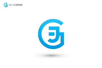 GJ Logo or JG Logo