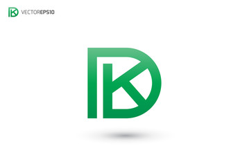 DK Logo or KD Logo
